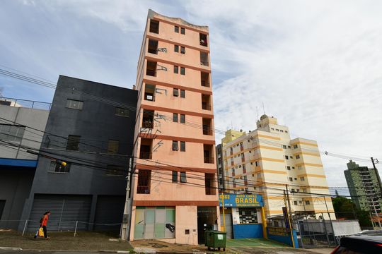 Fachada do Prédio de apartamento à venda com 1 quarto, 43m² em Botafogo, Campinas