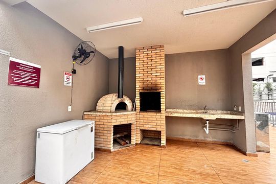 Área comum - Churrasqueira de apartamento à venda com 2 quartos, 49m² em Conceicao, Osasco