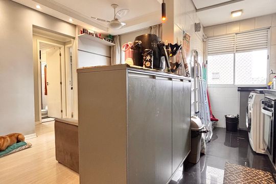 Cozinha de apartamento à venda com 2 quartos, 49m² em Conceicao, Osasco