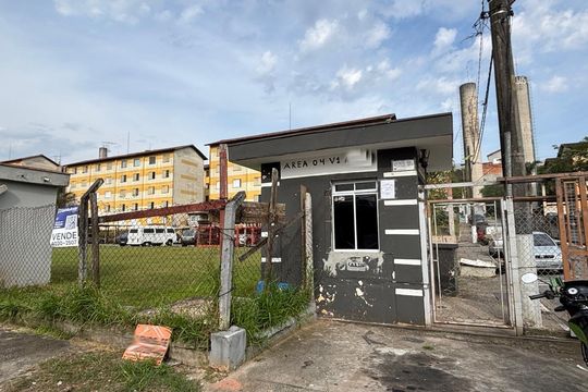 Fachada e portaria de apartamento à venda com 2 quartos, 54m² em Bairro dos Casa, São Bernardo do Campo