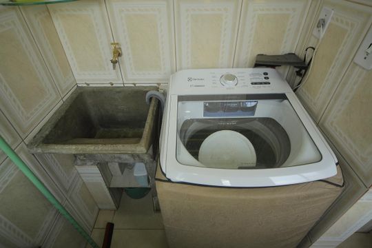 Área de Serviço de apartamento à venda com 2 quartos, 54m² em Bairro dos Casa, São Bernardo do Campo