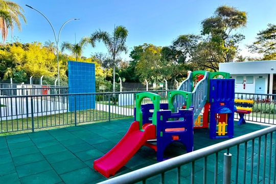 Área comum - Playground de apartamento para alugar com 2 quartos, 45m² em Praia, Contagem
