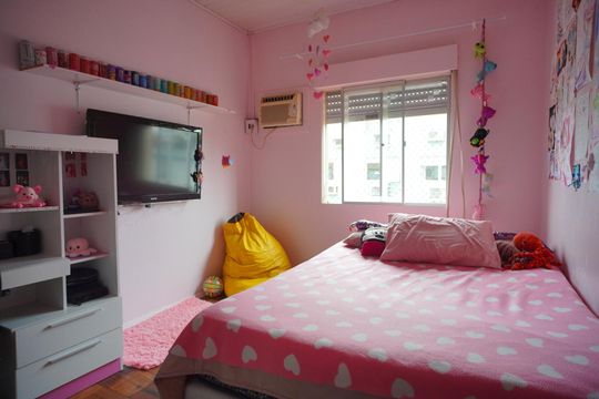 Quarto 2 de apartamento à venda com 3 quartos, 63m² em São Sebastião, Porto Alegre