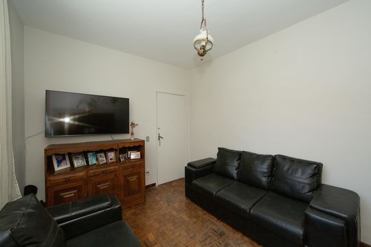 SALA de apartamento à venda com 3 quartos, 75m² em Caiçara-adelaide, Belo Horizonte