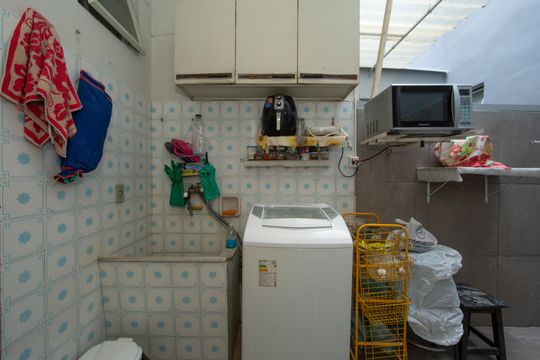 AREA DE SERVICO de apartamento à venda com 3 quartos, 75m² em Caiçara-adelaide, Belo Horizonte