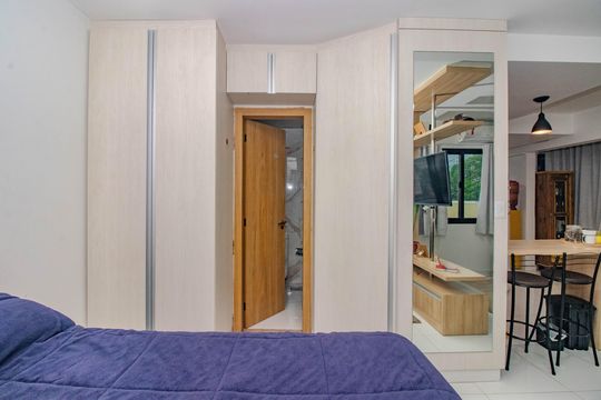 Suíte de kitnet/studio à venda com 1 quarto, 44m² em Floresta, Porto Alegre