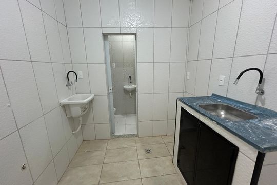 Cozinha de casa para alugar com 1 quarto, 35m² em Madureira, Rio de Janeiro
