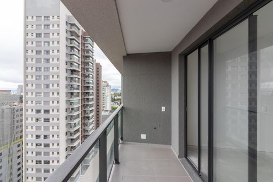Sacada de kitnet/studio à venda com 1 quarto, 31m² em Pinheiros, São Paulo