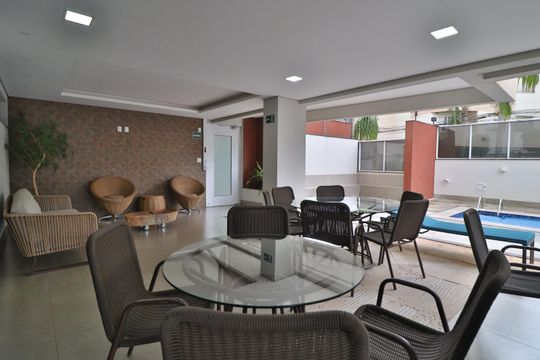 Área comum de apartamento para alugar com 2 quartos, 77m² em Jardim Finotti, Uberlândia