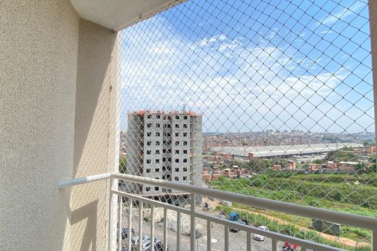 Varanda - Sala de apartamento para alugar com 2 quartos, 52m² em Padroeira, Osasco