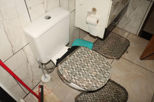 Banheiro Social de casa à venda com 3 quartos, 89m² em Jardim Rodolfo Pirani, São Paulo