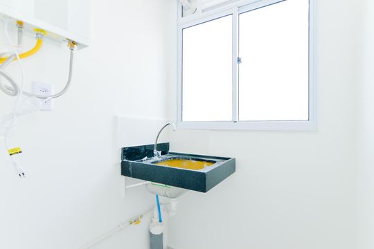 Área de Serviço de apartamento para alugar com 2 quartos, 54m² em Vila Nova Bonsucesso, Guarulhos