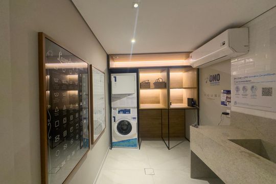 Lavanderia de kitnet/studio para alugar com 1 quarto, 24m² em Ipiranga, São Paulo