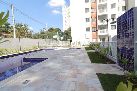 Área comum - Piscina de apartamento para alugar com 2 quartos, 37m² em Vila Gea, São Paulo
