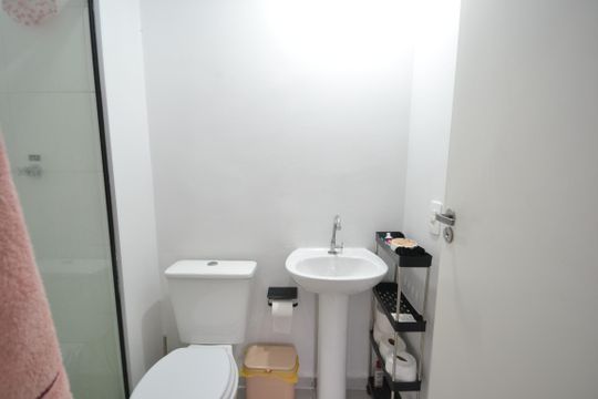 Banheiro de apartamento à venda com 2 quartos, 39m² em Jaguaré, São Paulo