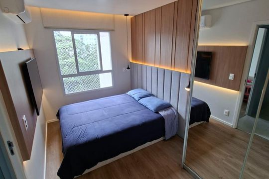 Quarto  de apartamento à venda com 2 quartos, 58m² em Vila Cruz das Almas, São Paulo