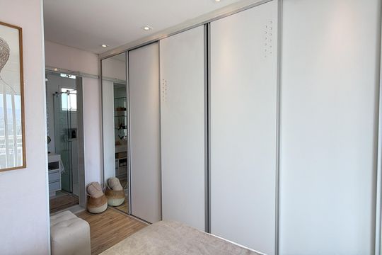 Suíte de apartamento à venda com 3 quartos, 126m² em Belenzinho, São Paulo