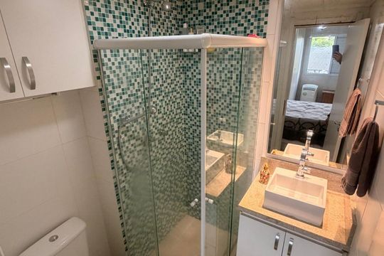 Banheiro de apartamento à venda com 2 quartos, 65m² em Brás, São Paulo