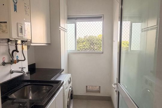 Área de serviço de apartamento à venda com 2 quartos, 65m² em Brás, São Paulo