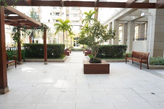Área comum de apartamento à venda com 1 quarto, 83m² em Alphaville, Santana de Parnaíba