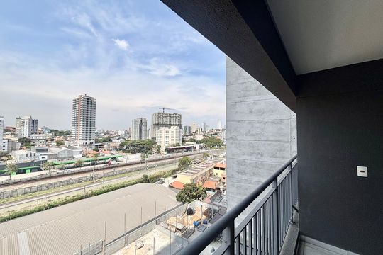 Varanda de apartamento para alugar com 1 quarto, 23m² em Vila Esperança, São Paulo