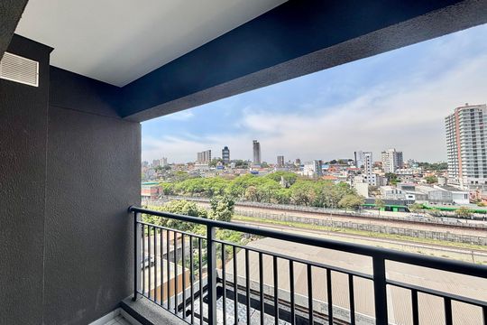 Varanda de apartamento para alugar com 1 quarto, 23m² em Vila Esperança, São Paulo