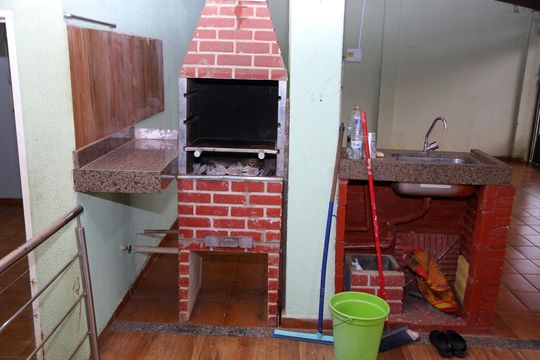 Churrasqueira de casa à venda com 5 quartos, 206m² em Feliz, Goiânia