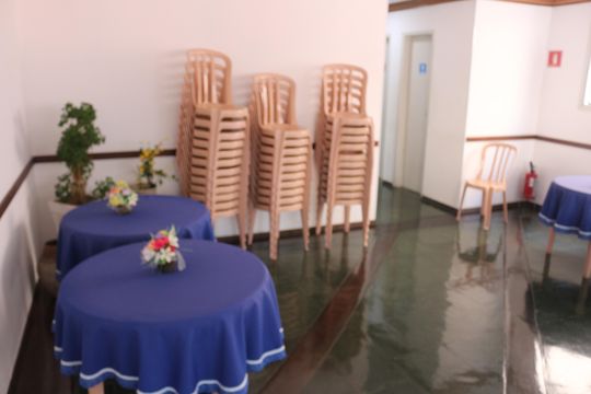Área comum - Salão de festas de apartamento para alugar com 2 quartos, 74m² em Santa Maria, São Caetano do Sul