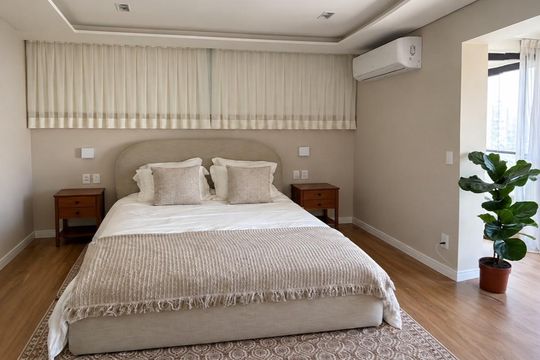 Sala/Quarto de apartamento para alugar com 1 quarto, 40m² em Campo Belo, São Paulo