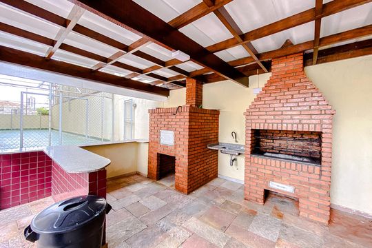 Área comum - Churrasqueira de apartamento para alugar com 3 quartos, 92m² em Mooca, São Paulo