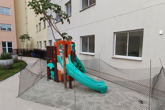 Área externa de apartamento para alugar com 1 quarto, 24m² em Campos Elíseos, São Paulo