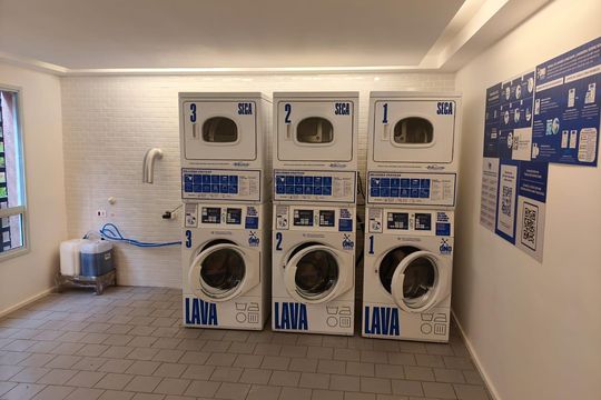 Área externa de apartamento para alugar com 1 quarto, 24m² em Campos Elíseos, São Paulo