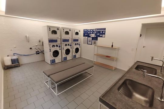 Área externa de apartamento para alugar com 1 quarto, 24m² em Campos Elíseos, São Paulo