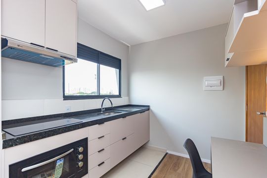 Cozinha de kitnet/studio à venda com 1 quarto, 25m² em Belenzinho, São Paulo