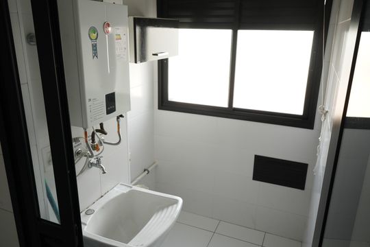 Área de serviço de apartamento para alugar com 2 quartos, 63m² em Vila Matilde, São Paulo
