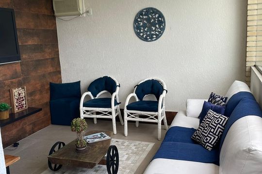 Varanda de apartamento para alugar com 4 quartos, 492m² em Vargem Pequena, Rio de Janeiro