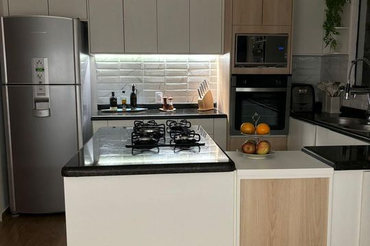 Cozinha de apartamento para alugar com 4 quartos, 492m² em Vargem Pequena, Rio de Janeiro
