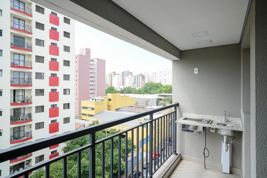 Varanda de apartamento à venda com 2 quartos, 70m² em Centro, São Caetano do Sul