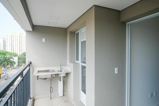 Varanda de apartamento à venda com 2 quartos, 70m² em Centro, São Caetano do Sul