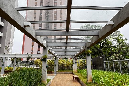 Área comum de apartamento à venda com 2 quartos, 73m² em Vila Assunção, Santo André