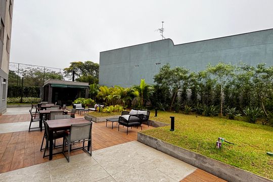 Área comum de apartamento à venda com 2 quartos, 73m² em Vila Assunção, Santo André