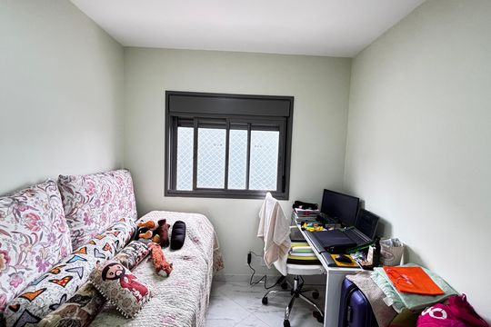 Quarto  de apartamento à venda com 2 quartos, 73m² em Vila Assunção, Santo André
