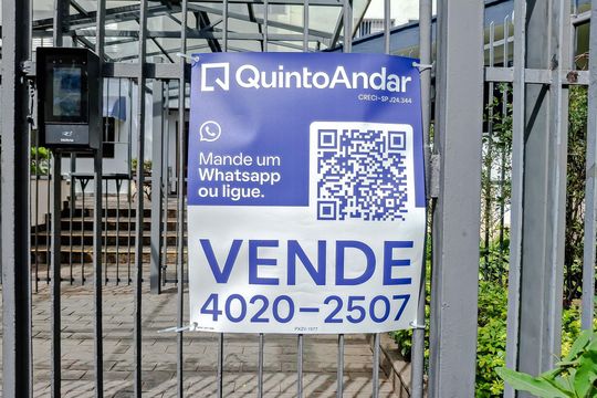 Placa de apartamento à venda com 2 quartos, 55m² em Liberdade, São Paulo