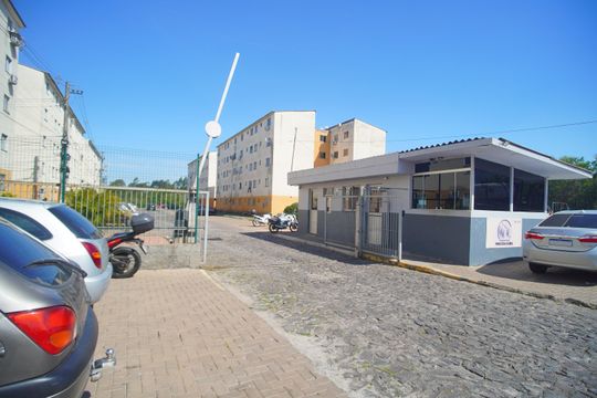 Fachada de apartamento à venda com 2 quartos, 40m² em Santo Afonso, Novo Hamburgo