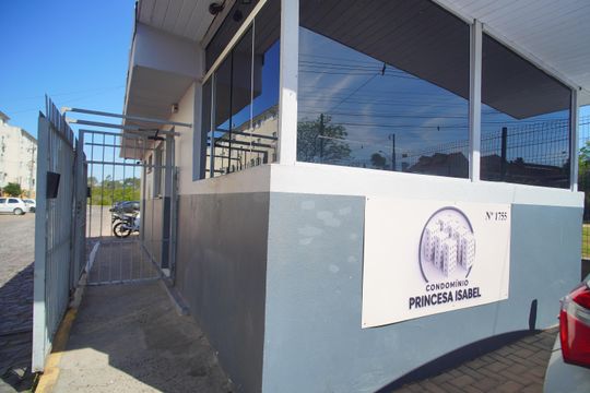 Entrada de apartamento à venda com 2 quartos, 40m² em Santo Afonso, Novo Hamburgo