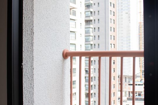 Varanda de kitnet/studio para alugar com 1 quarto, 28m² em Jardim das Acacias, São Paulo