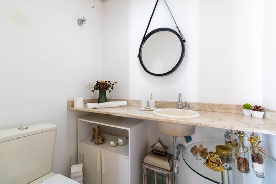Lavabo de apartamento à venda com 2 quartos, 88m² em Vila Moreira, Guarulhos