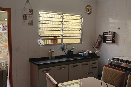 Cozinha de casa à venda com 2 quartos, 146m² em Parque Sao Vicente, Mauá