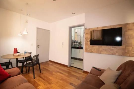 Sala de apartamento à venda com 3 quartos, 80m² em Calafate, Belo Horizonte