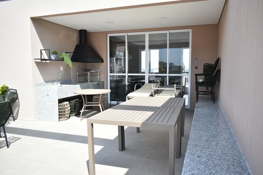 Área comum - Churrasqueira de apartamento para alugar com 1 quarto, 30m² em Vila da Saúde, São Paulo